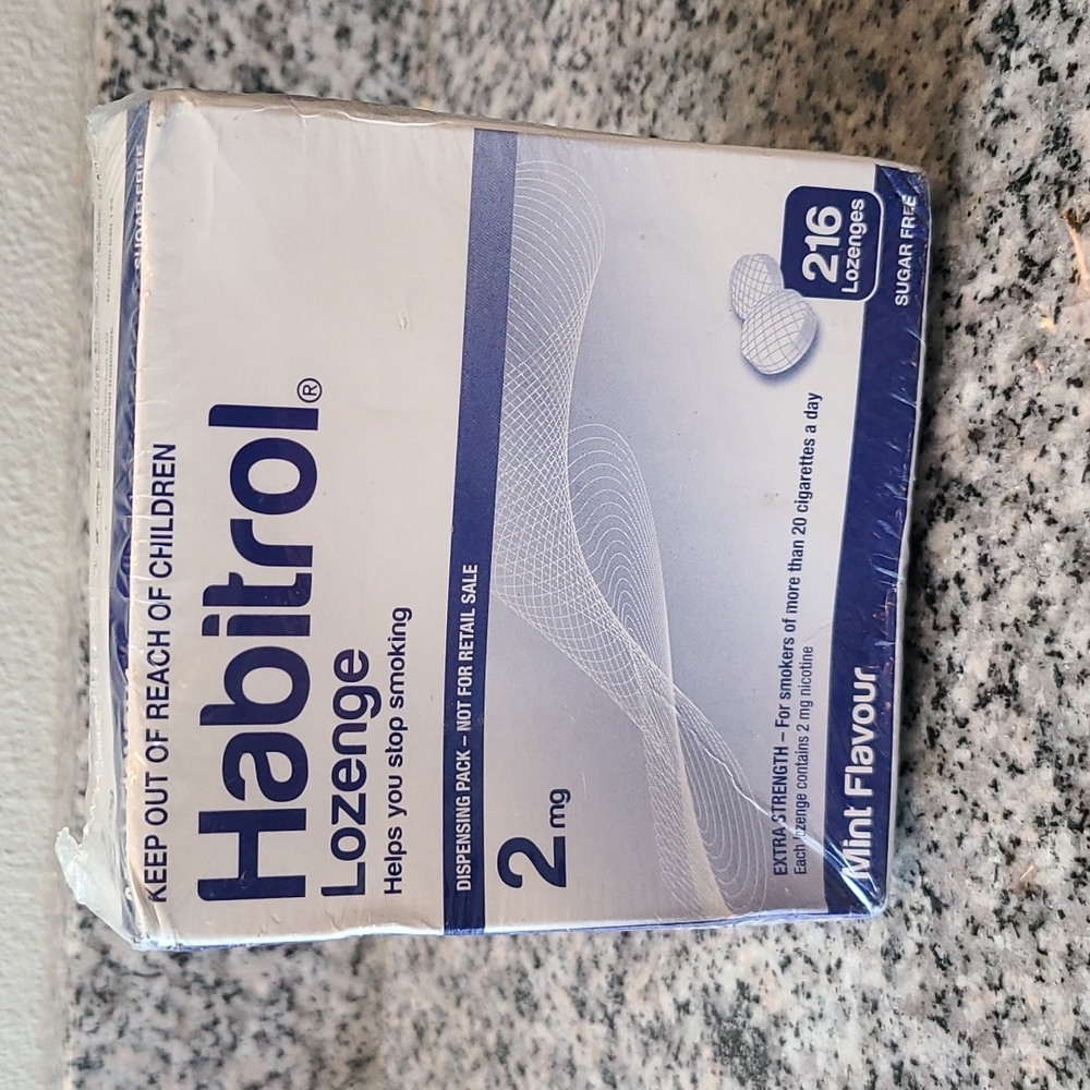 Habitrol Lozenge 2mg mint flavor